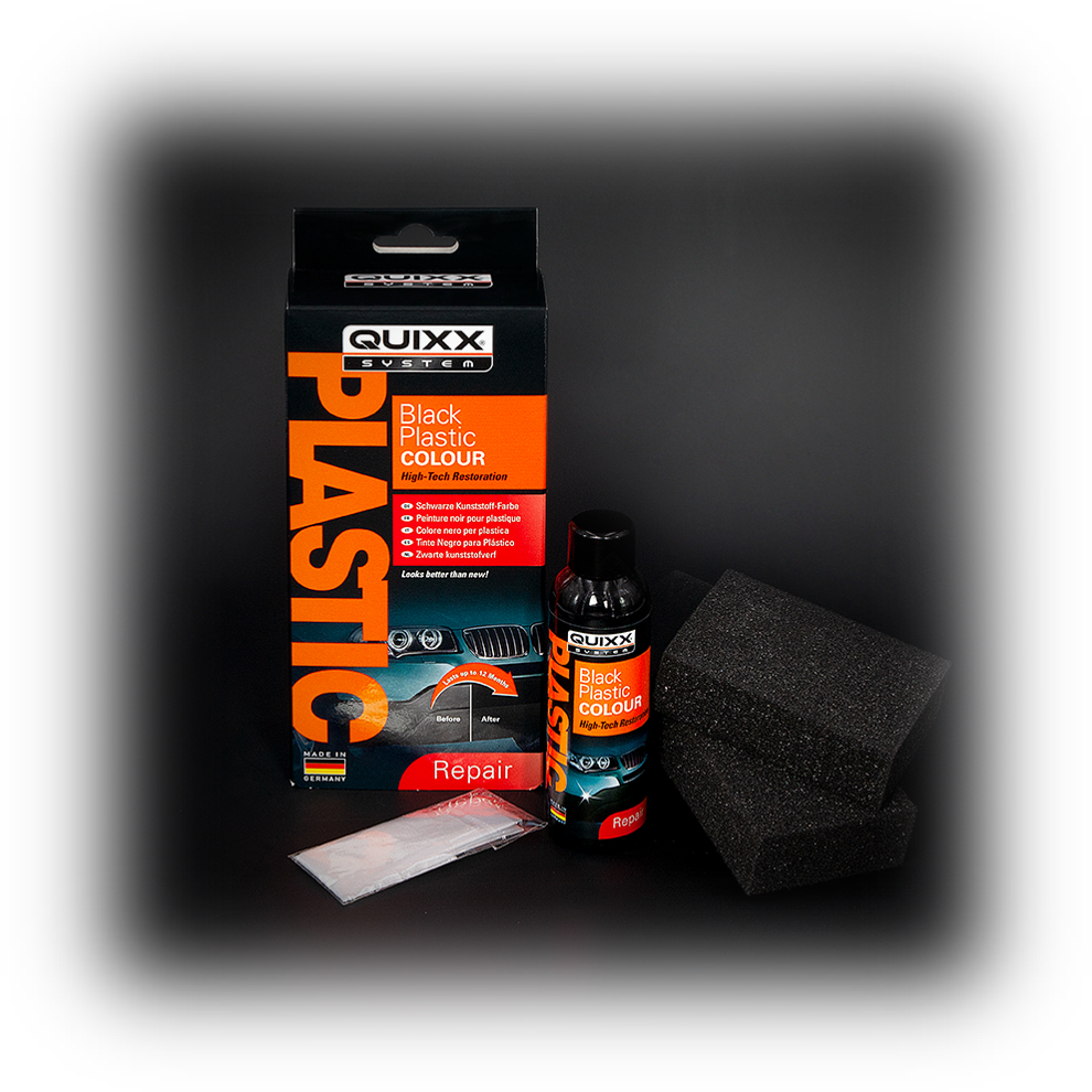 Peinture noire pour plastiques pour voiture