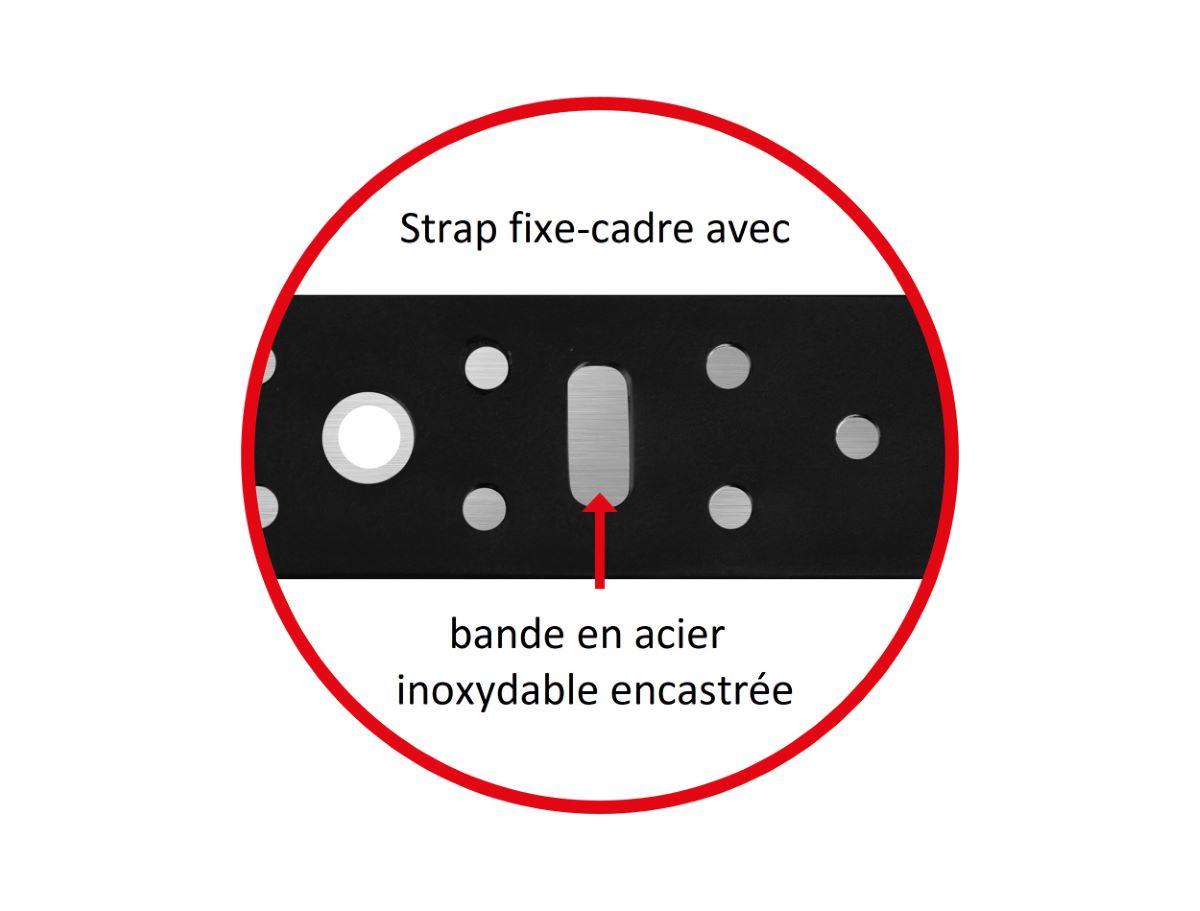 Fixe-Cadre double a strap