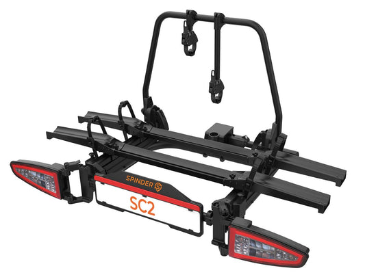 Porte-vélos 2 vélos SPINDER SC2 Spécial Portes battantes Fourgon
