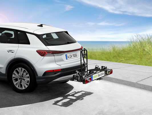 Porte-vélos 2 vélos PREMIUM II BLACK Edition pliable et basculant - EUFAB