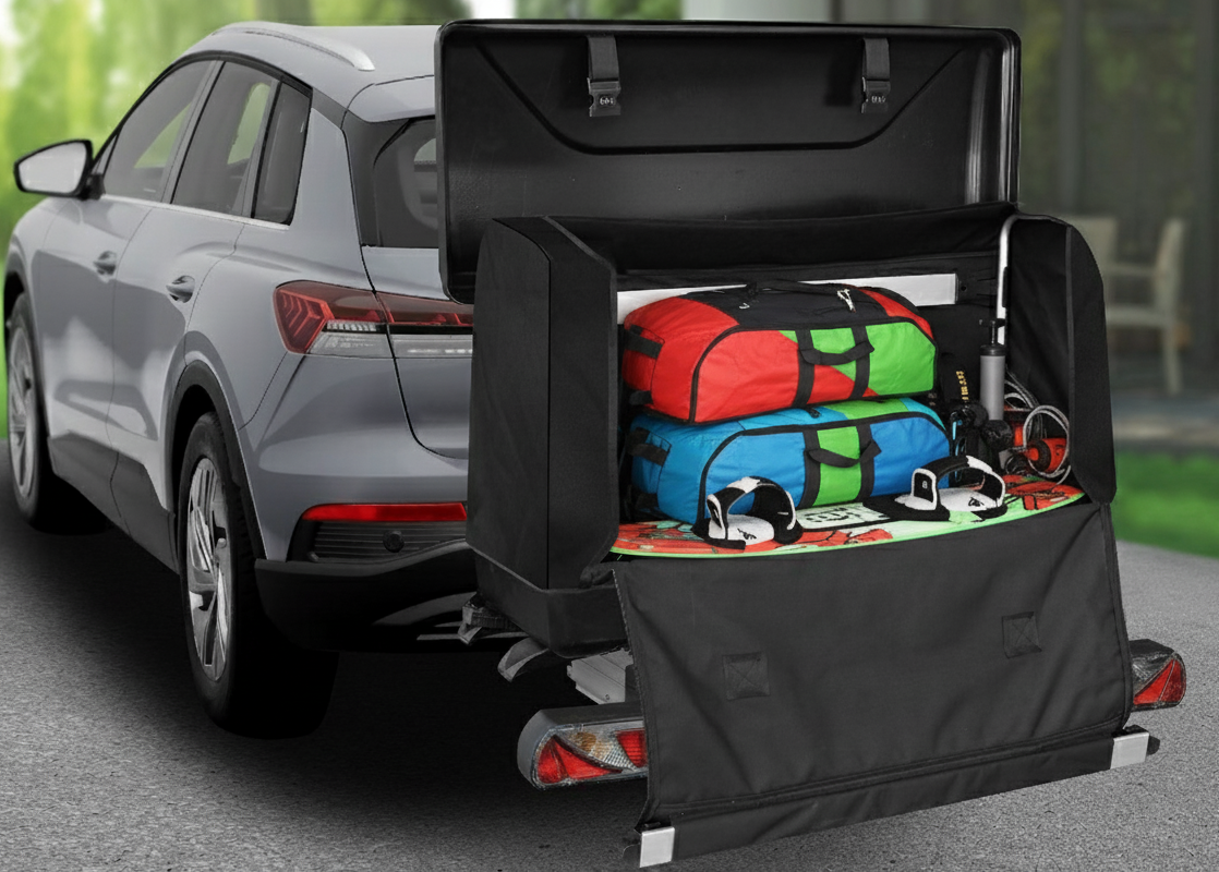 Coffre de transport 350L pour porte-vélos SD260, SD260 Black et TECDC1+ - EUFAB