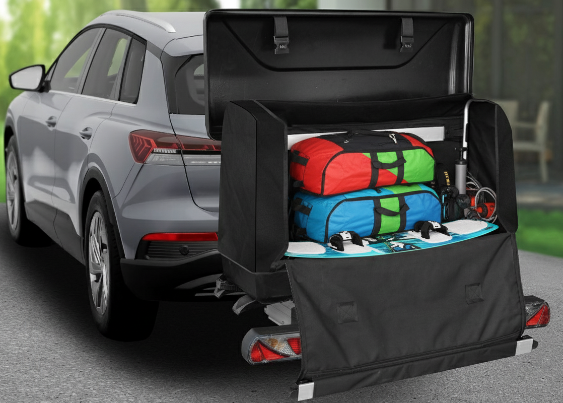 Coffre de transport 350L pour porte-vélos SD260, SD260 Black et TECDC1+ - EUFAB