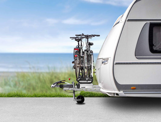 Porte-vélos 2 vélos BS260 pour flèche de caravane ou de remorque - EUFAB