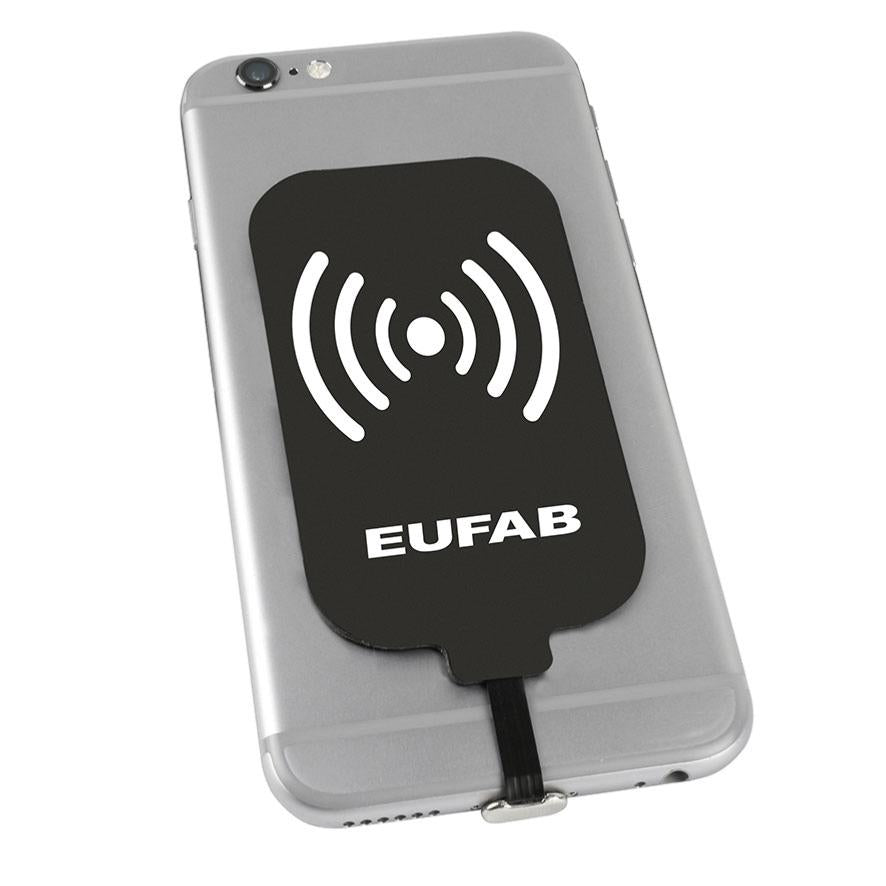 Récepteur à induction sans fil EUFAB pour connecteur iPhone 5 et plus