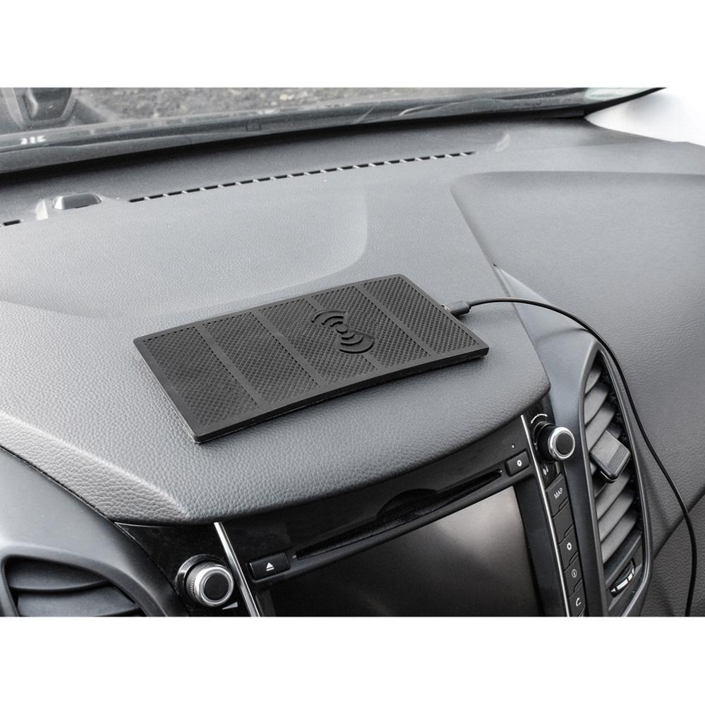 Tapis antidérapant EUFAB pour smartphone avec chargeur à induction sans fil