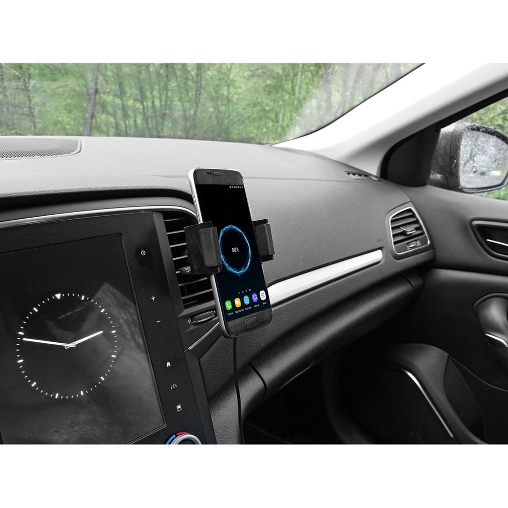 Support de téléphone portable EUFAB avec chargeur à induction sans fil