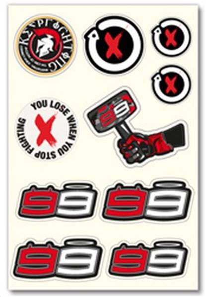 STICKERS LORENZO 99 SMALL