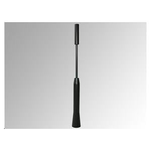 Antenne aluminium noir 16 cm