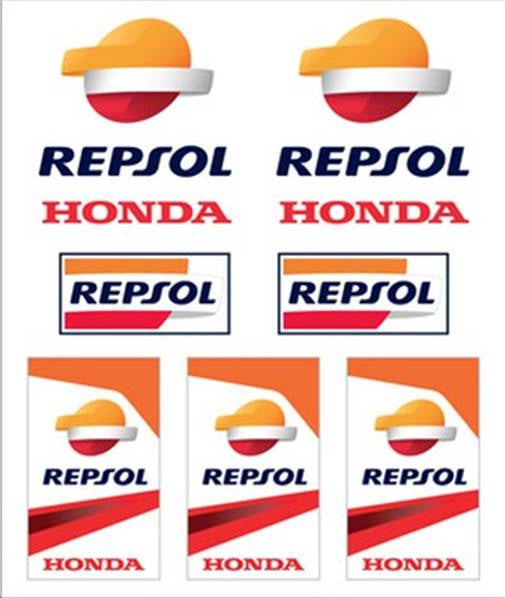 Stickers médium REPSOL HONDA