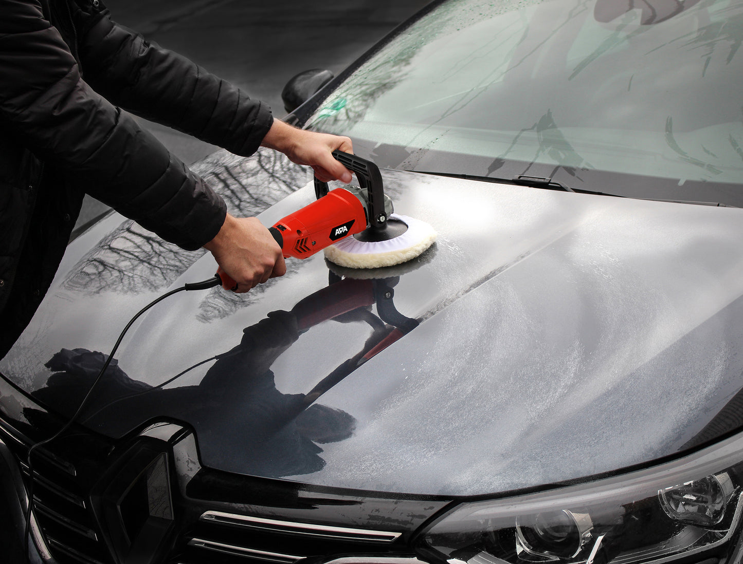 Polisseuse professionnelle 18 cm 230 V