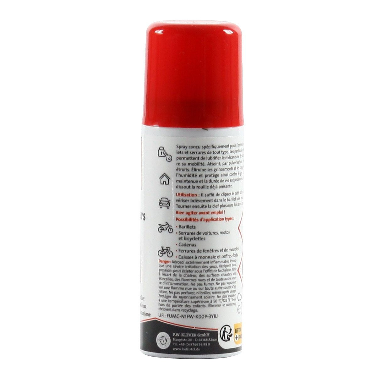 Spray pour Barillets BALLISTOL 50 ml