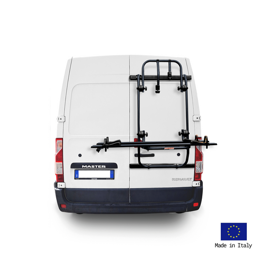 Porte-vélos FABBRI BICI OK MTB VAN BLACK, 2 vélos, Renault Master / Opel Movano