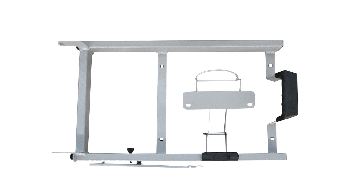 Pièce Porte-vélo Eufab: Cadre de base avec support (droit) avec étrier d'immatriculation