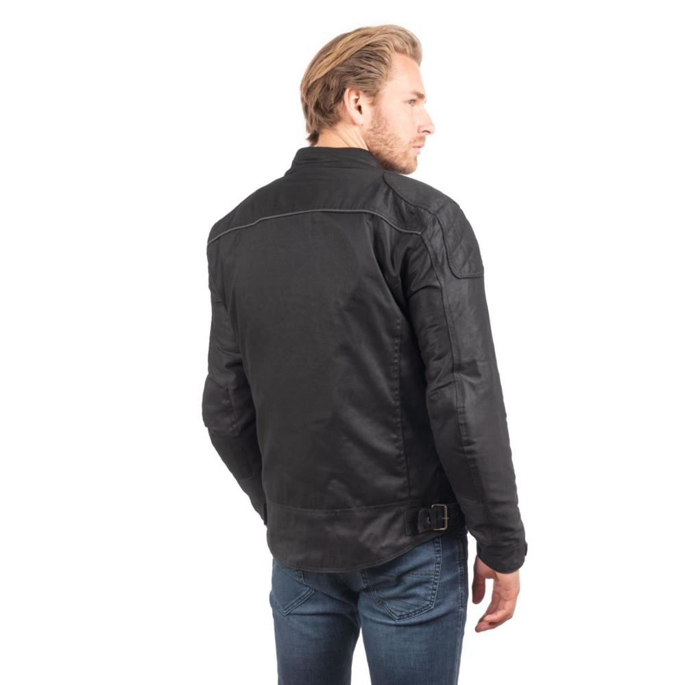 Blouson de Moto Homme R-SPIRIT Rider-Tec Wax Noir