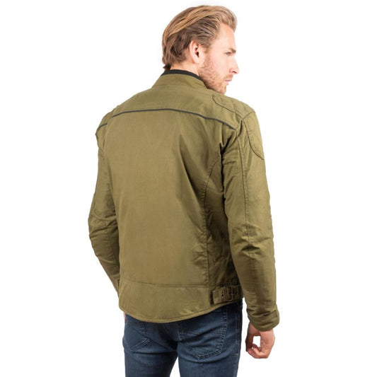 Blouson de Moto Homme R-SPIRIT Rider-Tec Wax Kaki