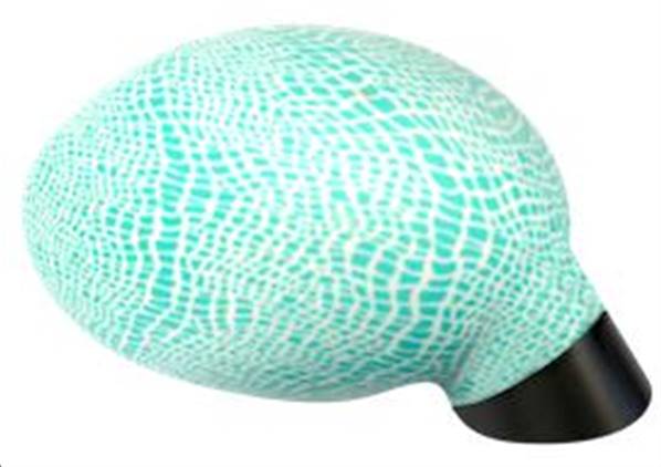 Housse décorative serpent vert