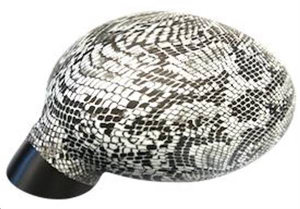 Housse décorative serpent noir