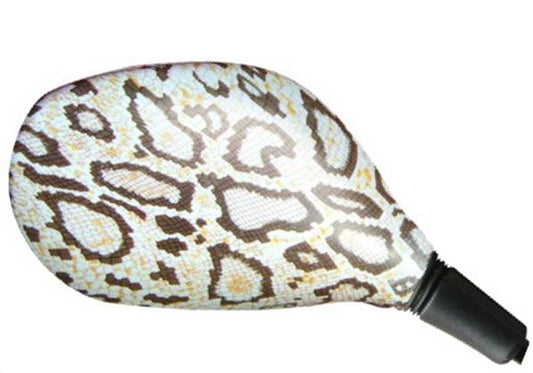 Housse décorative serpent marron ovale