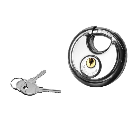Cadenas avec 2 clefs diamètre 7 cm