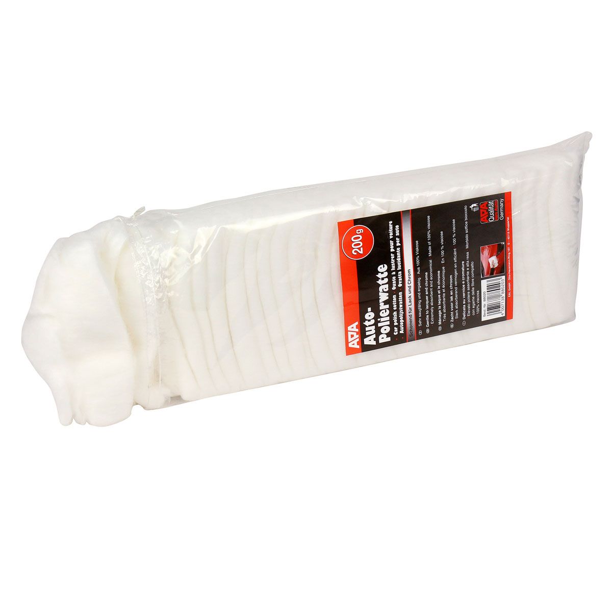 Ouate de polissage pour voiture, sachet de 200g