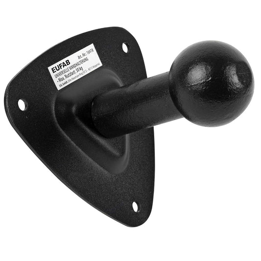 Fixation murale noire pour porte-vélos