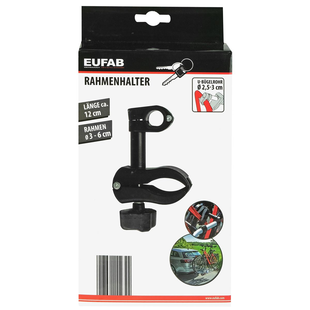 Fixe-cadre antivol avec clef