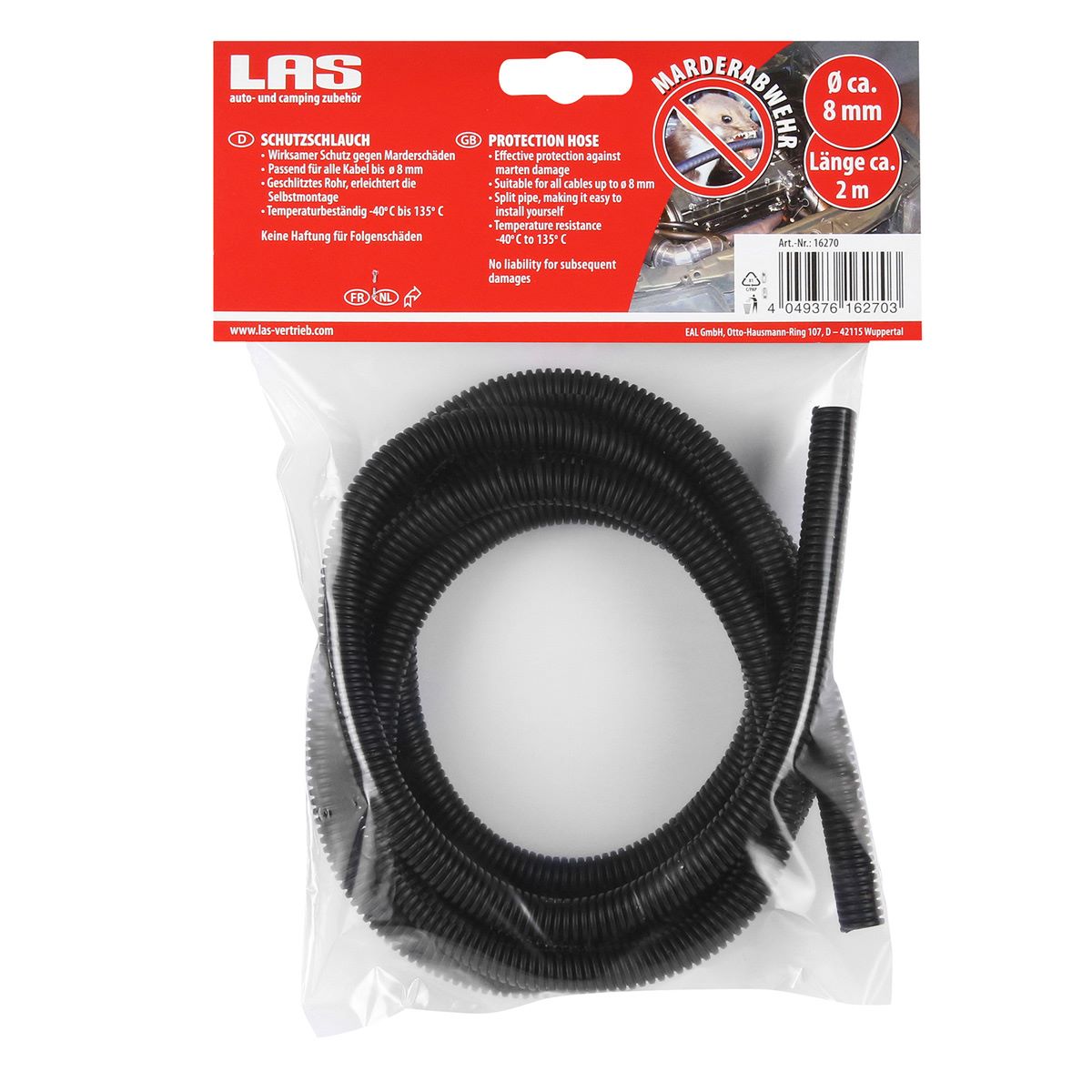 Gaine de protection Anti-martre pour voiture