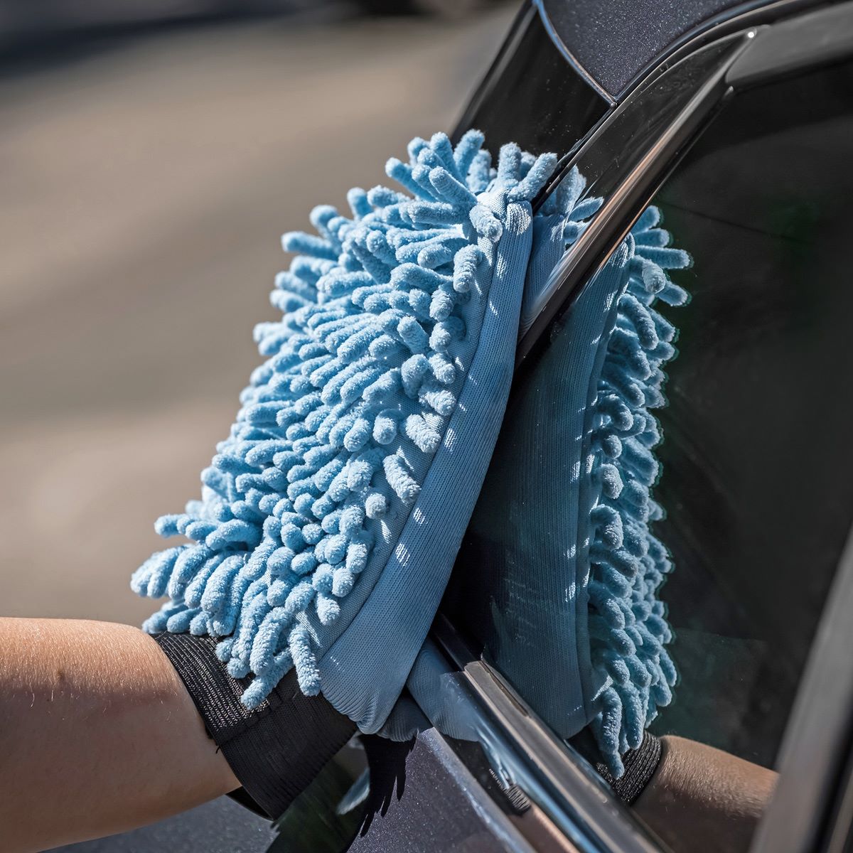 Gant de lavage en microfibre pour voiture