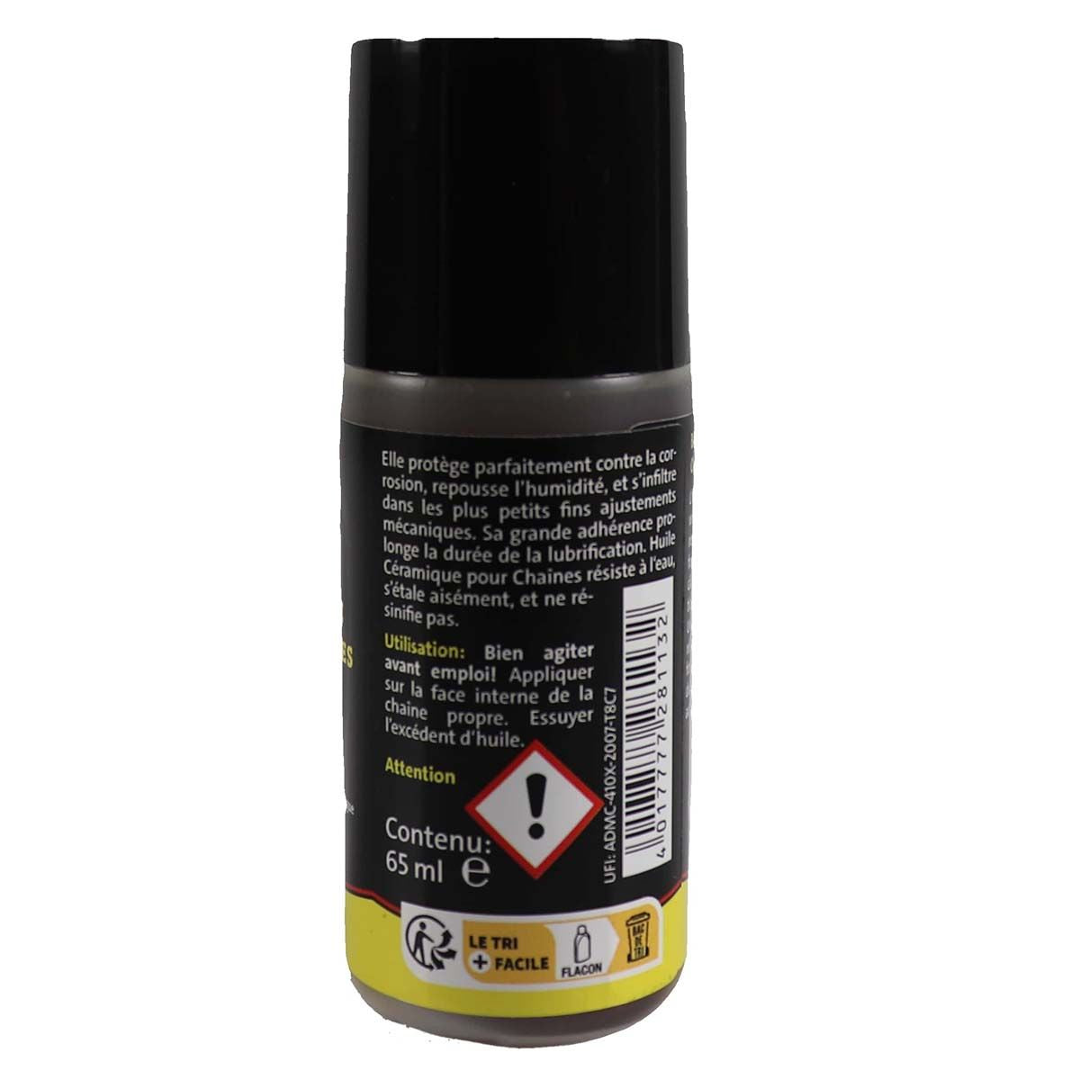 Spray Huile céramique pour chaînes de vélos BALLISTOL 65 ml