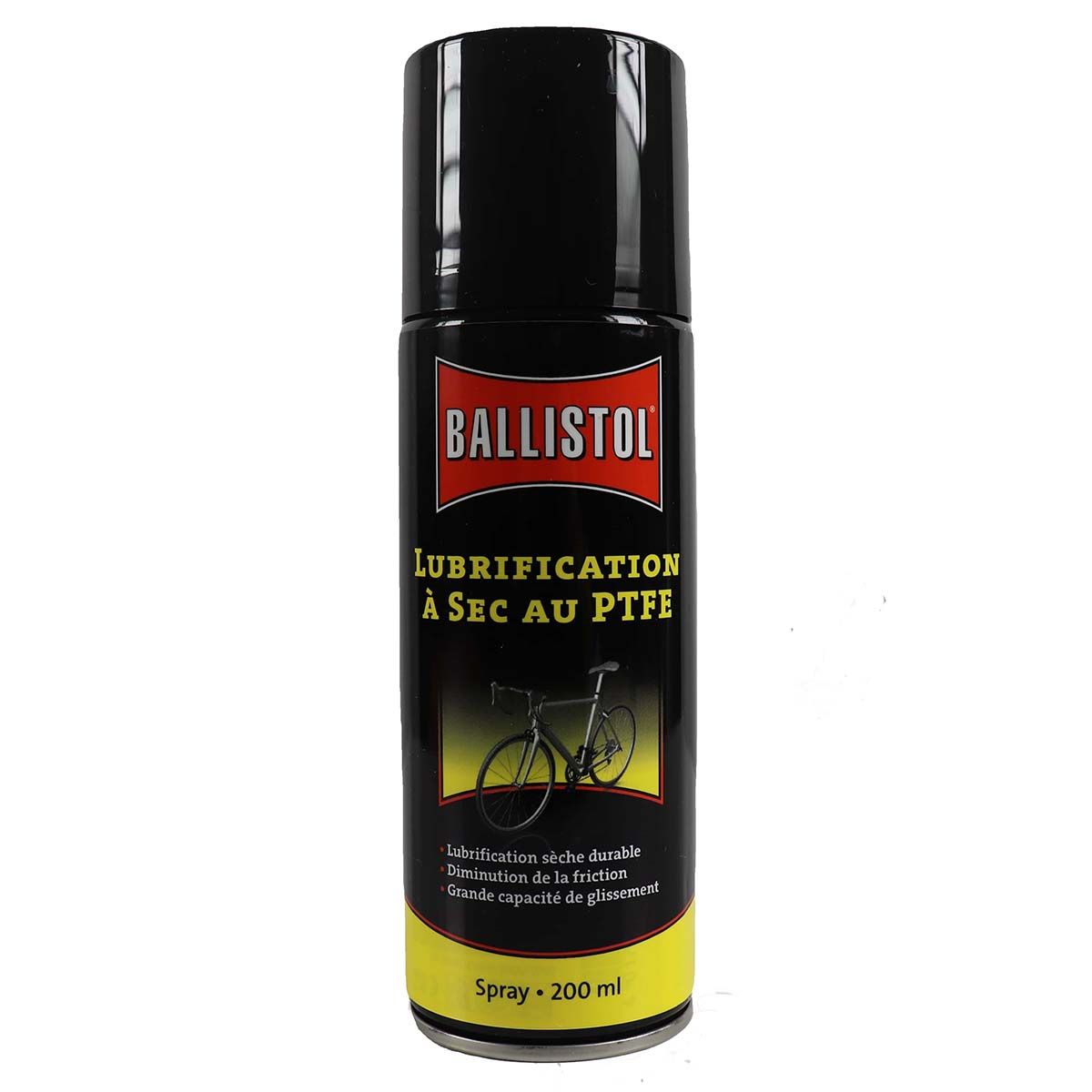 Spray Lubrifiant à sec au PTFE pour Vélos BALLISTOL 200 ml