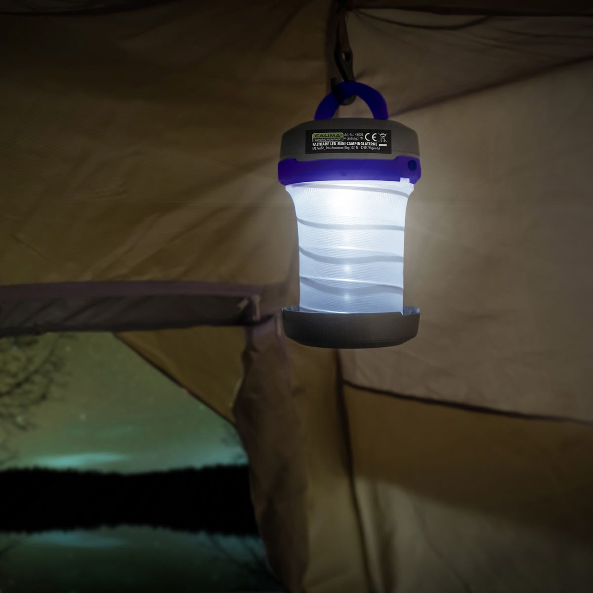 Mini Lanterne de camping pliable à LED