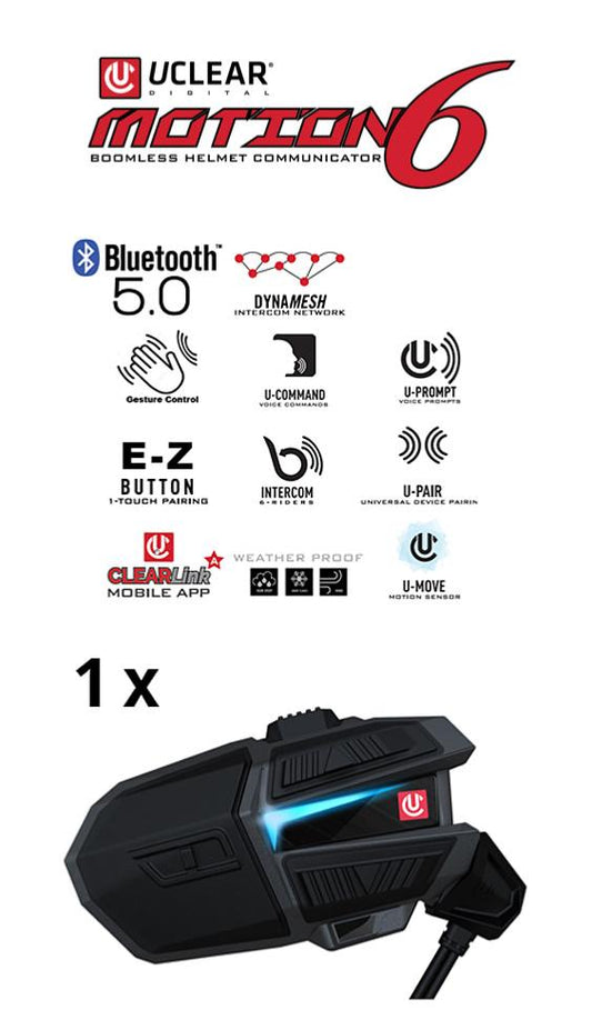 Kit Mains-libres & Intercom Motion 6 - Uclear