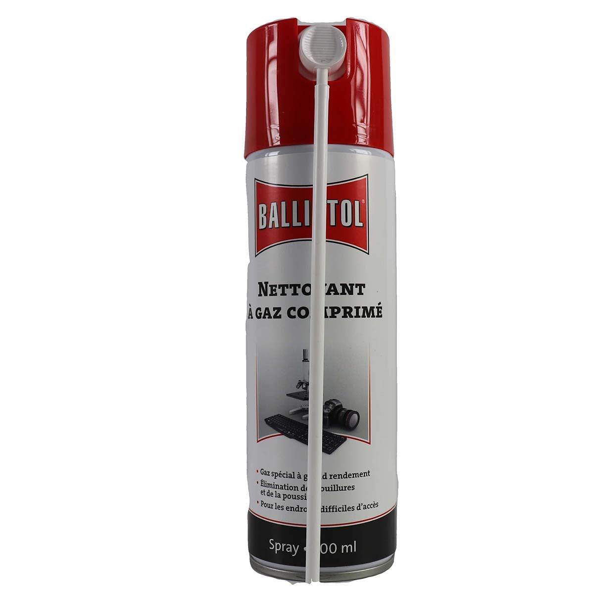 Spray Nettoyant à gaz comprimé BALLISTOL 300 ml