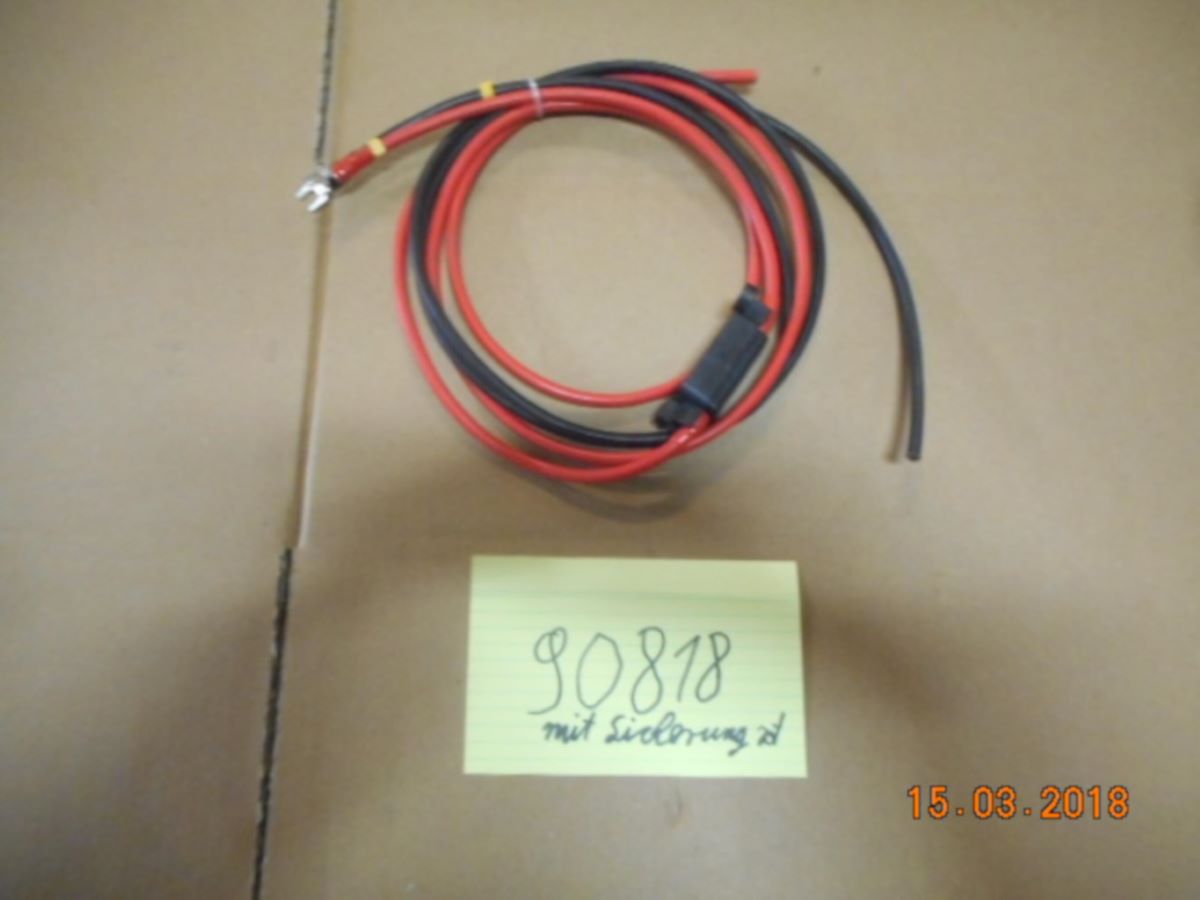 ENDURO EM203 Câble de batterie plus avec fusible de 80A