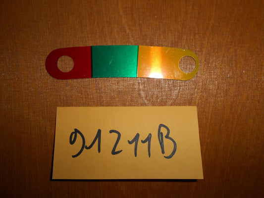 ENDURO EM505 Tôle d'indicateur de position moteur B