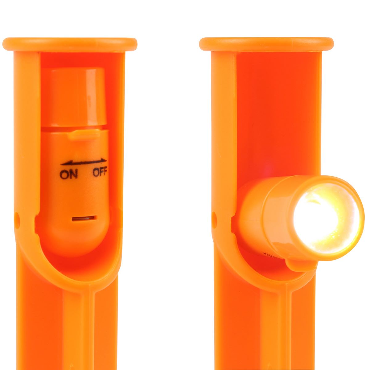 Piquets de tente à LED 4 pièces