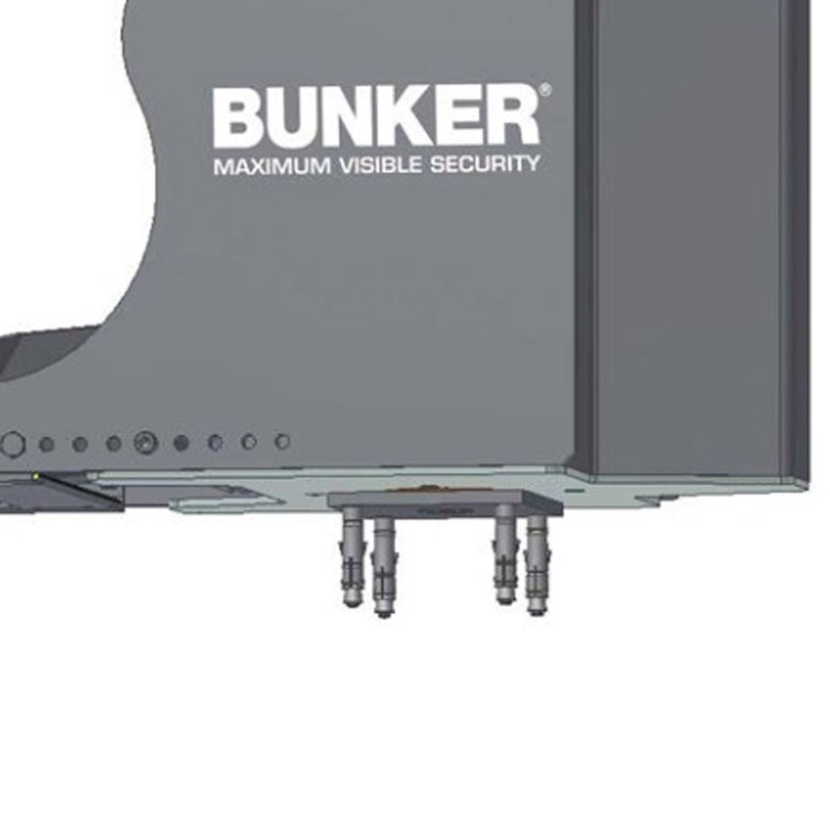 Pièce détachée BUNKER PARK : Plaque de fixation de remplacement avec Fixation