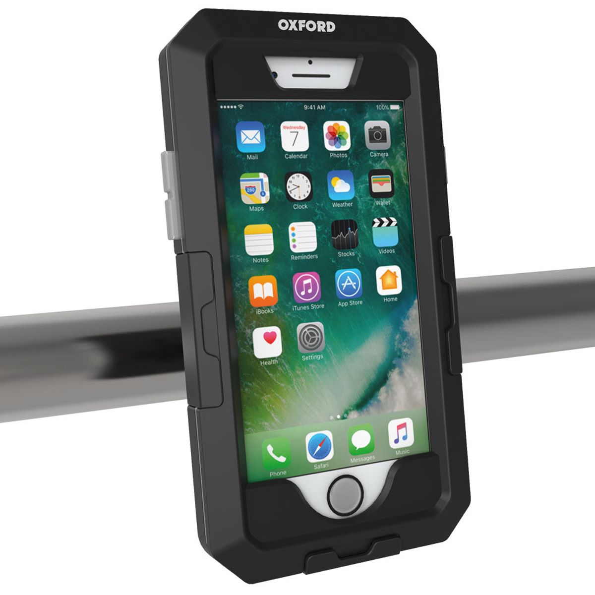 Étui étanche OXFORD Protège iPhone 6+/7+/8+ pour guidon de vélo