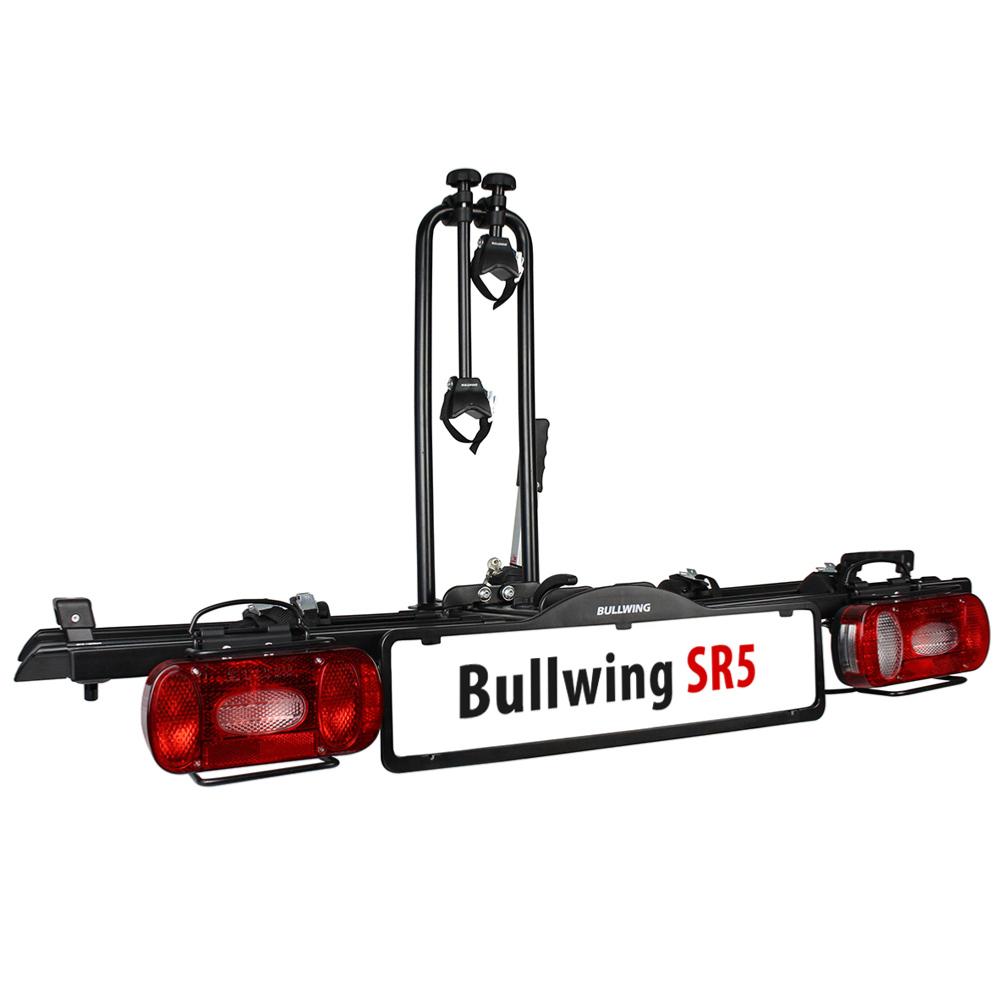 Porte-vélos d'attelage plateforme pour 2 vélos Bullwing SR5