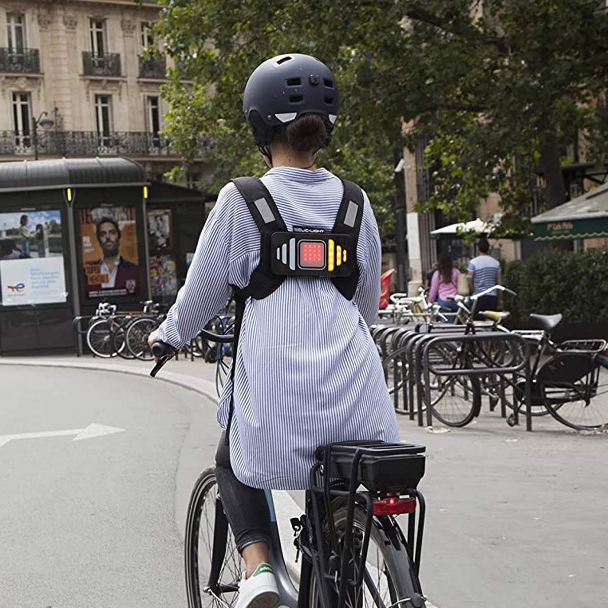 Dispositif de sécurité lumineux CLIC-LIGHT pour vélos et trottinettes