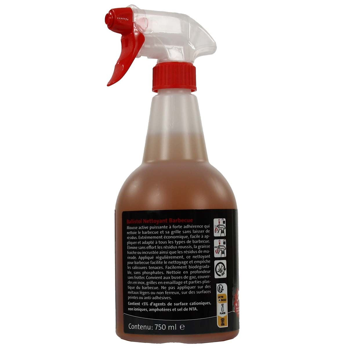 Spray Nettoyant Barbecue BALLISTOL 750 ml