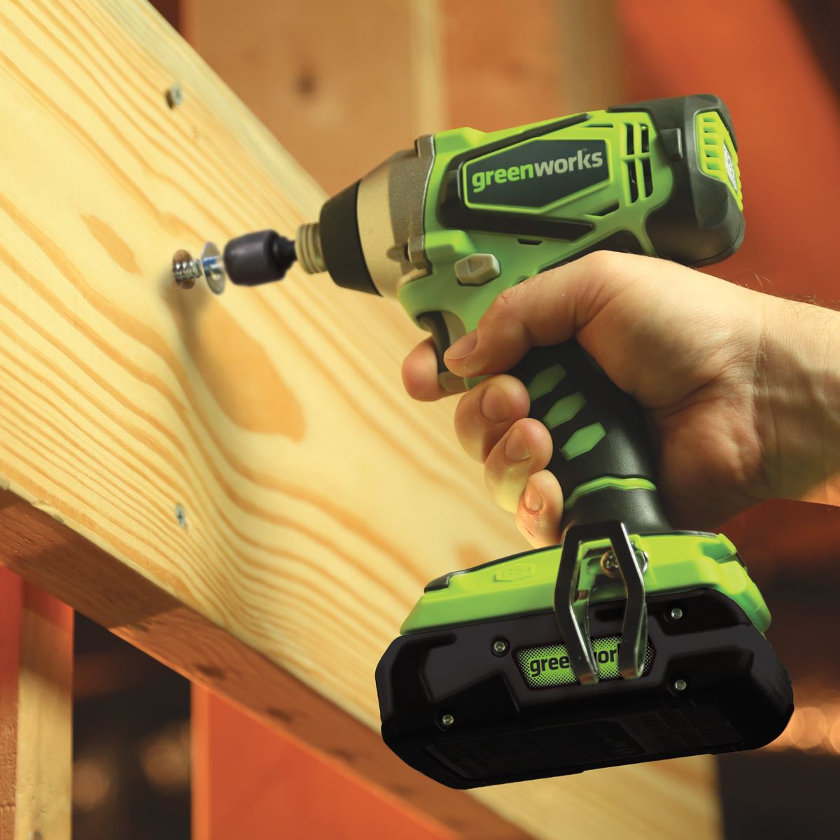 Visseuse à chocs sans fil GREENWORKS 24V (sans batterie ni chargeur)