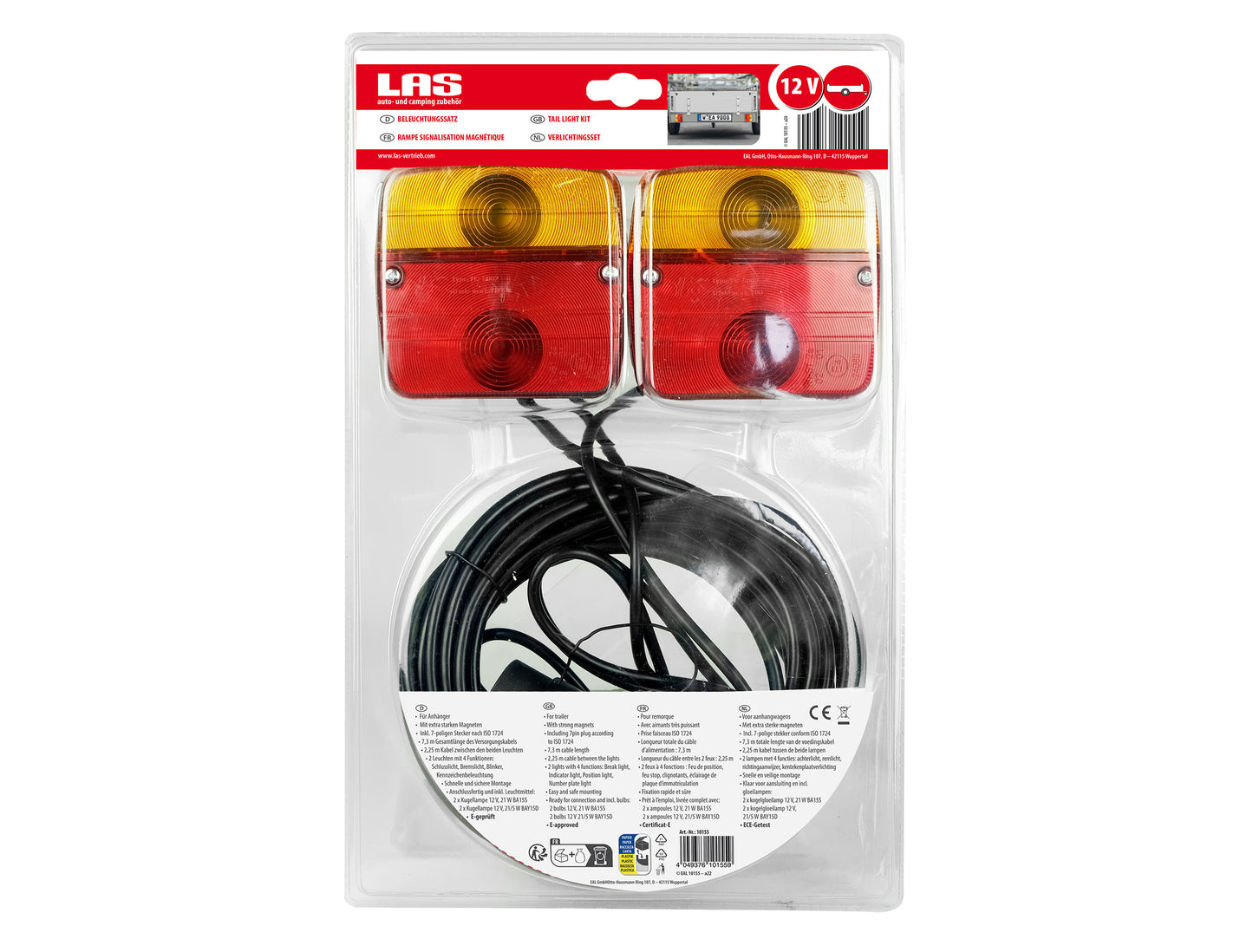 Bloc feux additionnels magnétiques