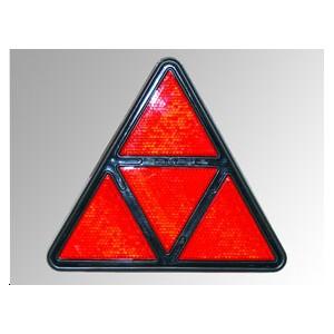 Réflecteurs rouges triangulaires (4 zones)