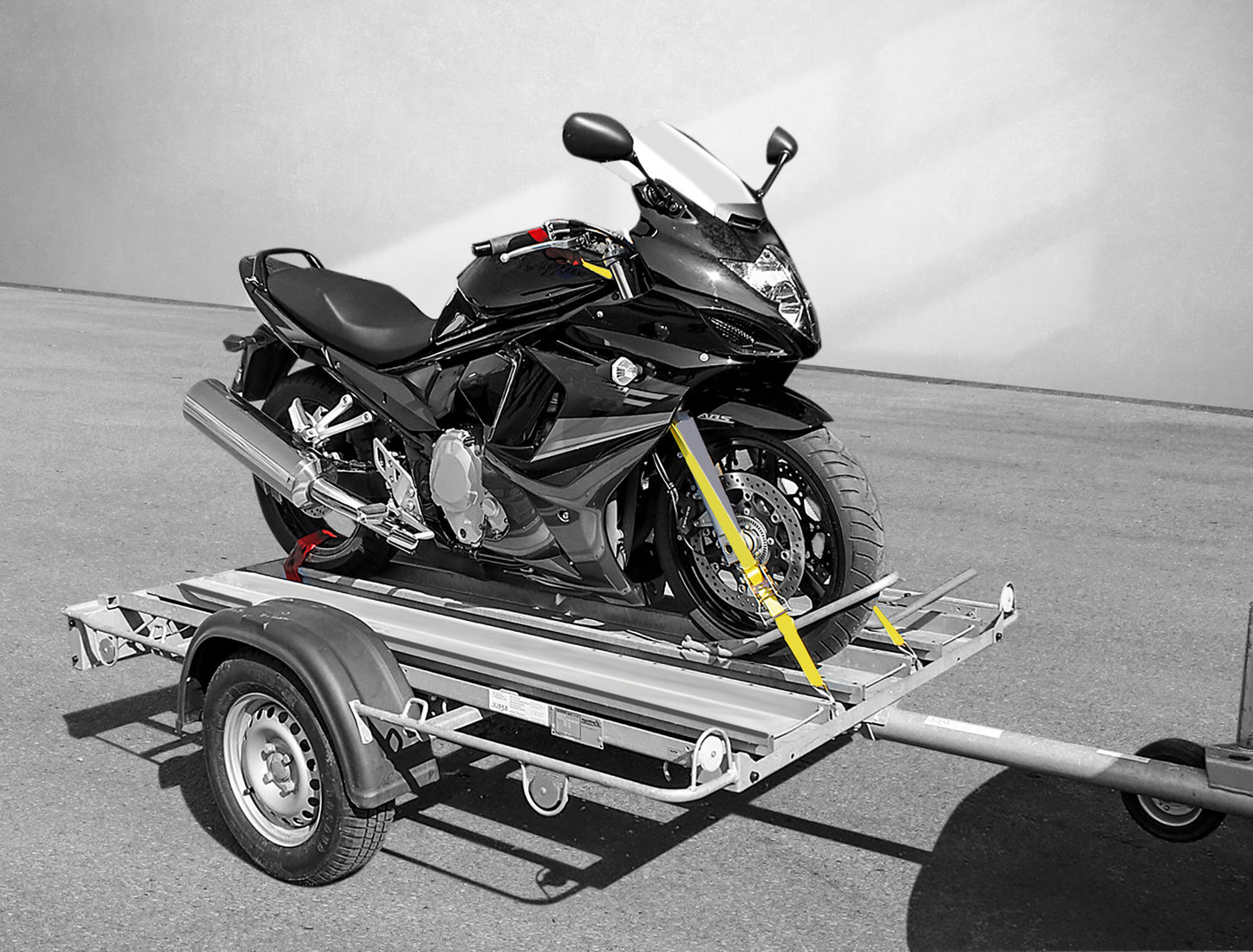 Jeu de sangles à moto max.1300 kg