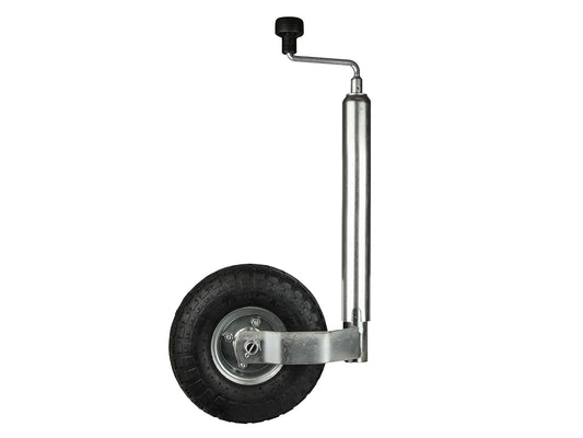Roue jockey gonflable fut de 4,8 cm