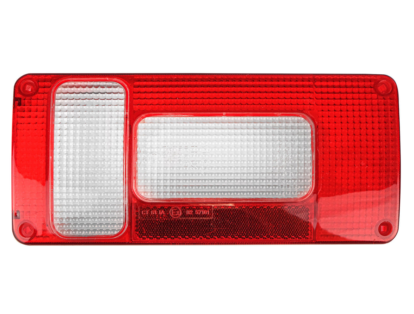 Pièce Porte-vélo Eufab: Feu arrière droit 5 chambres - Verre