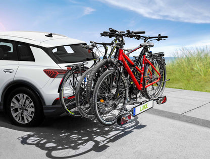 Porte-vélos 4 vélos plateforme basculante LUKE - EUFAB