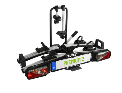 Porte-vélos 2 vélos pliable et basculant PREMIUM II - EUFAB