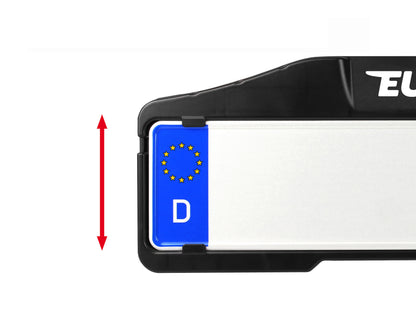 Porte-vélos 2 vélos pliable et basculant PREMIUM II - EUFAB